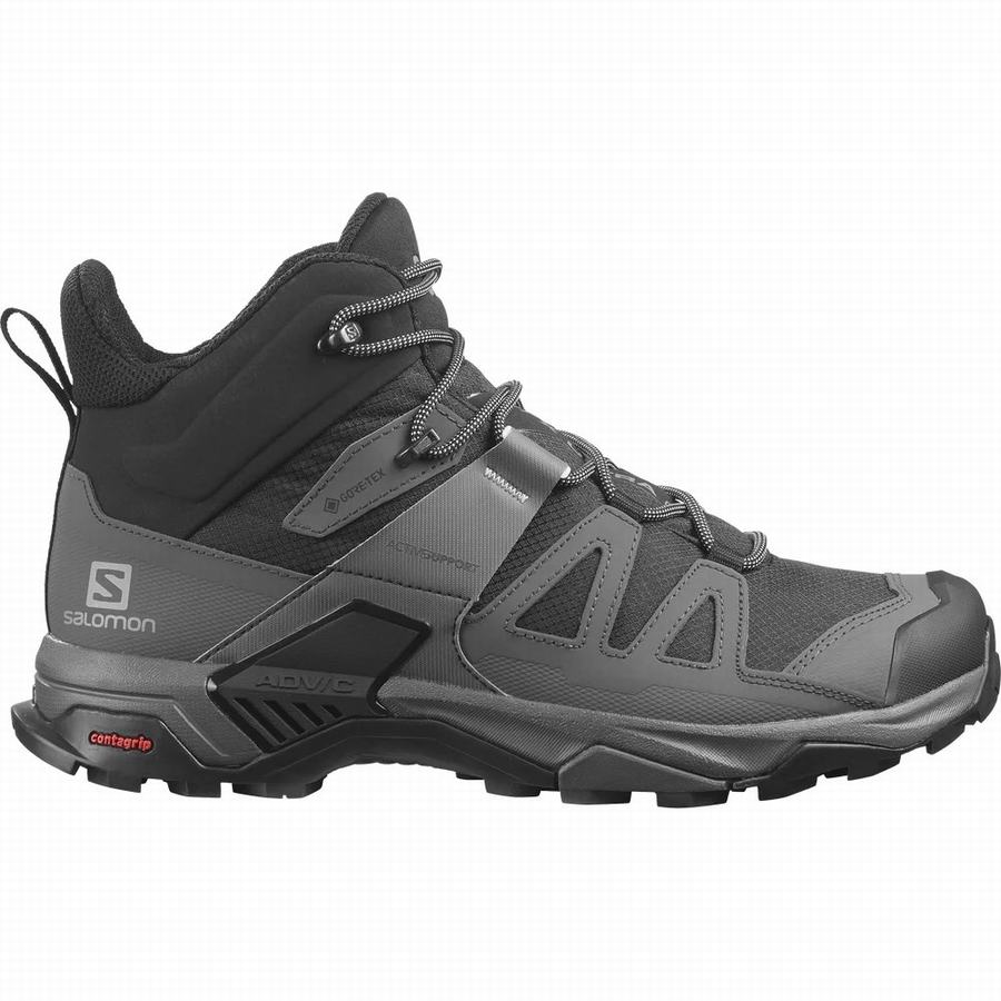 Salomon X Ultra 4 Mid Wide Gore-tex Erkek Trekking Botu Siyah [PFV1671SV]